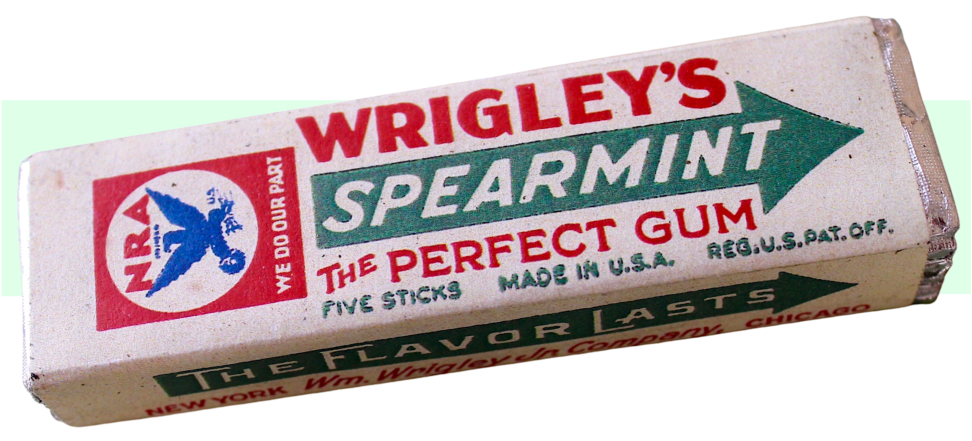 Fresh Wrigleys Doublemint Chewing Gum Bulk Sticks Wrigley's Classic Gum