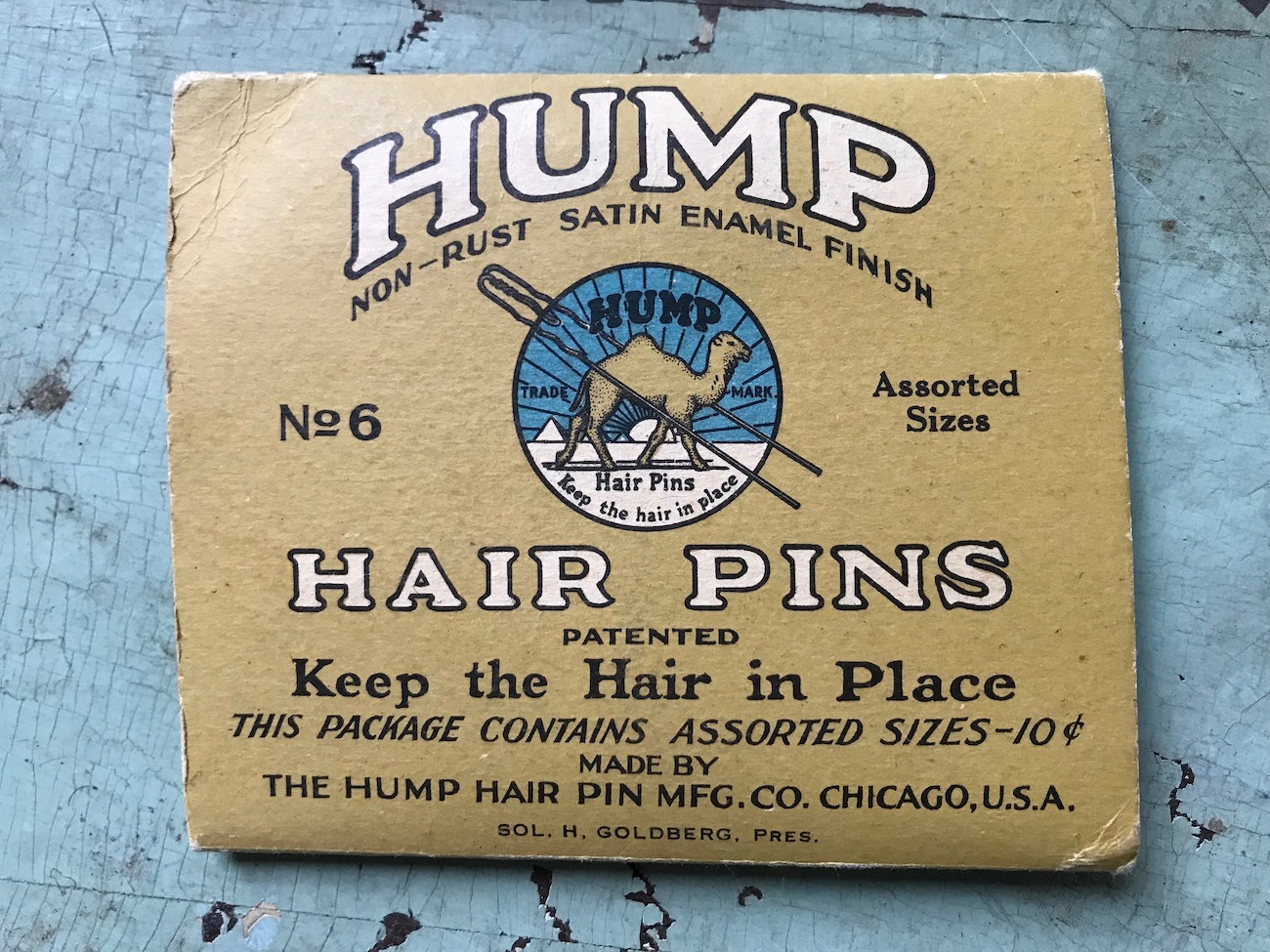 hump hair pins
