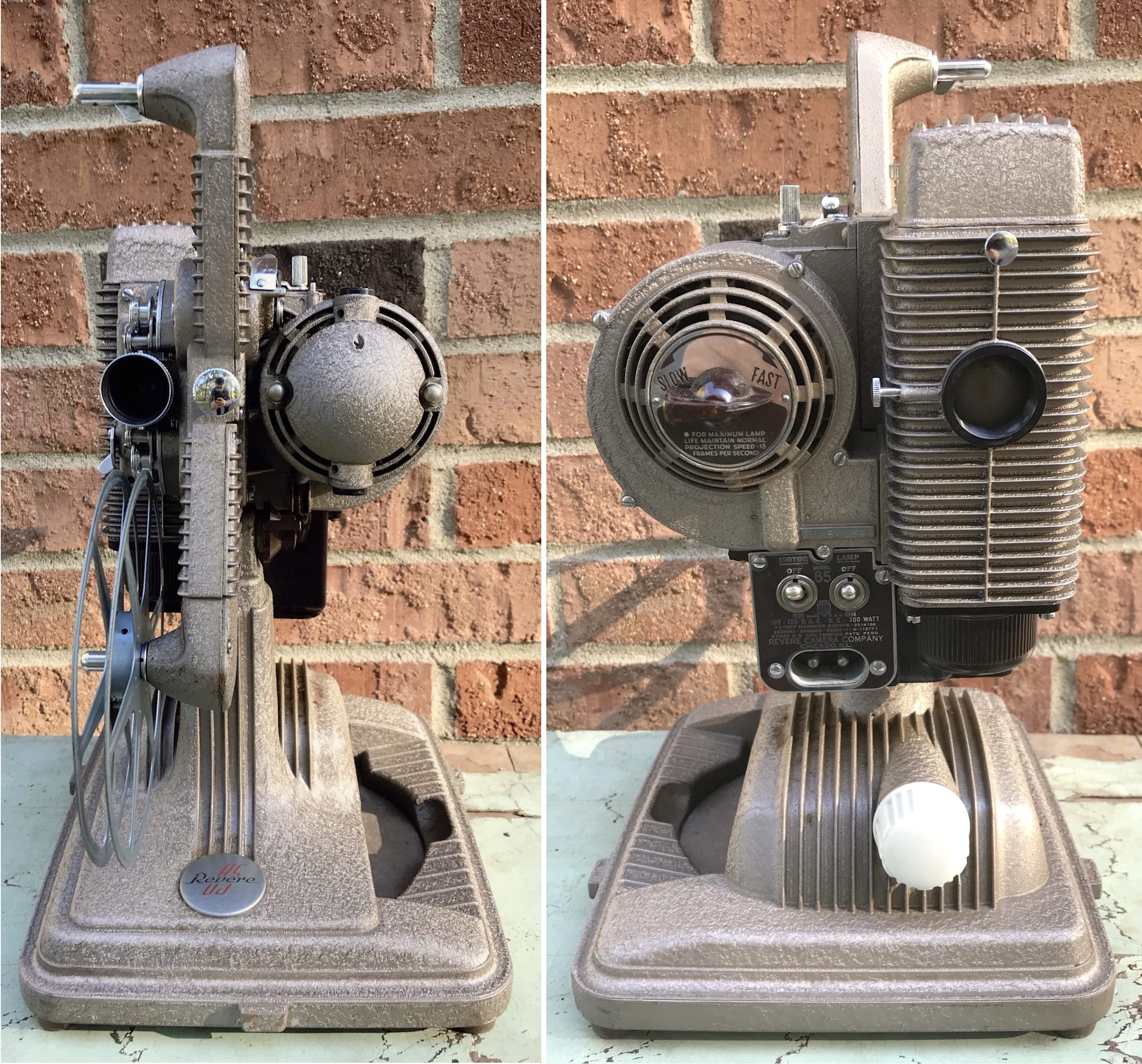 Revere Model 80 8mm Film Projector 1940s - P 1279 Museum Quality