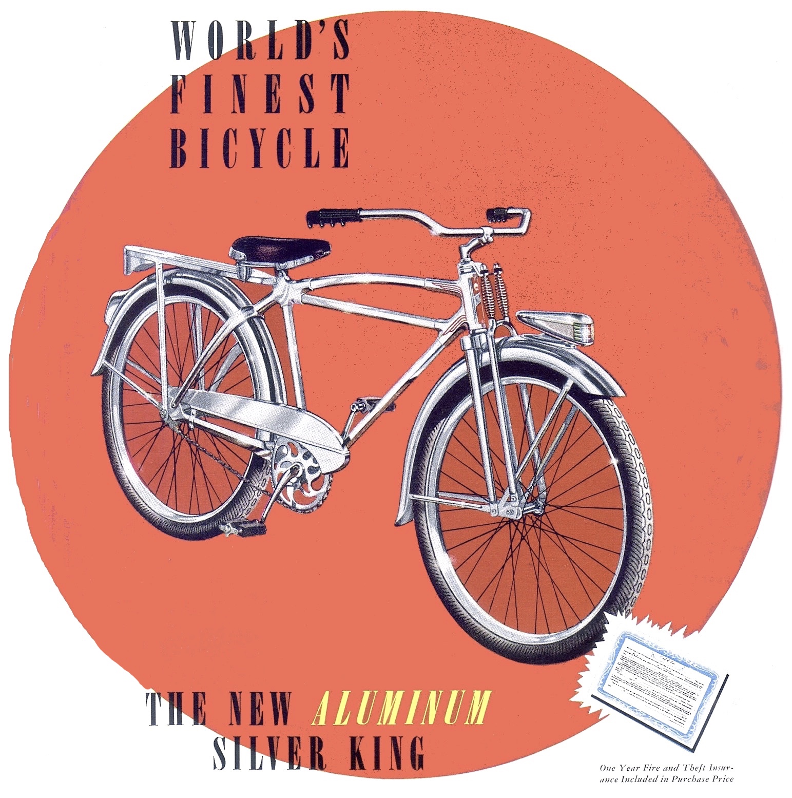 monark silver king bicycle
